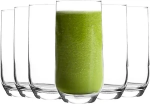 HighBall Tumbler Clear Glasses 315ml Acense Set of 6 - Picture 1 of 5