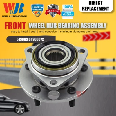 2PCS Front Wheel Bearing Hub Fit for Cadillac 60 Specia DeVille Fleetwood 513063 Foto 1 de 4