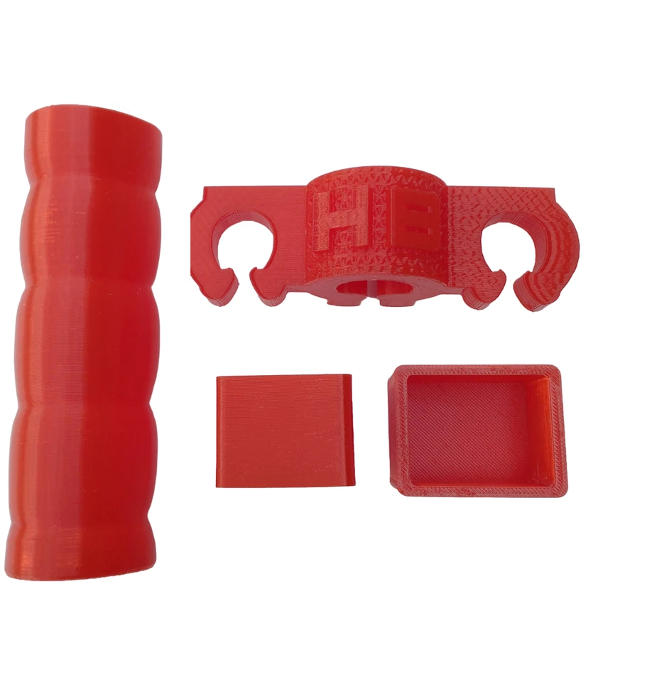 Punho de carrinho de golfe a disco e clipe duplo para putter com protetores de pés de carrinho - Imagem 1 de 4