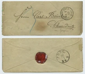 119321 - Preußen - Beleg - Berlin 29.7.1863 nach Schweidnitz in Schlesien - Bild 1 von 1