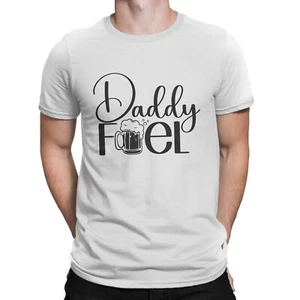 Camiseta Daddy Fuel Beer Día del Padre Divertida Idea de Regalo Camiseta Camiseta Papá Padre - Imagen 1 de 2