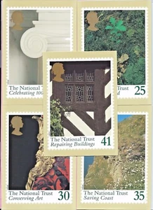 GB 1995 PHQ Karten Komplettsatz - THE NATIONAL TRUST - unbenutzt MINT - Bild 1 von 1