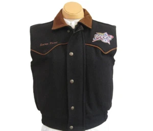 SCHAEFER GOLD COAST 2002 RODEO LAS VEGAS WOOLBLEND VEST WOMEN'S XS MADE IN USA - Picture 1 of 9