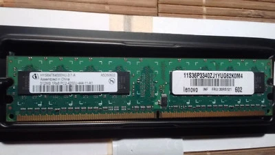Infineon HYS64T64000HU-3.7-A 512MB Memory RAM PC2-4200U-444-11-A1 | Lenovo. - Image 1 of 4