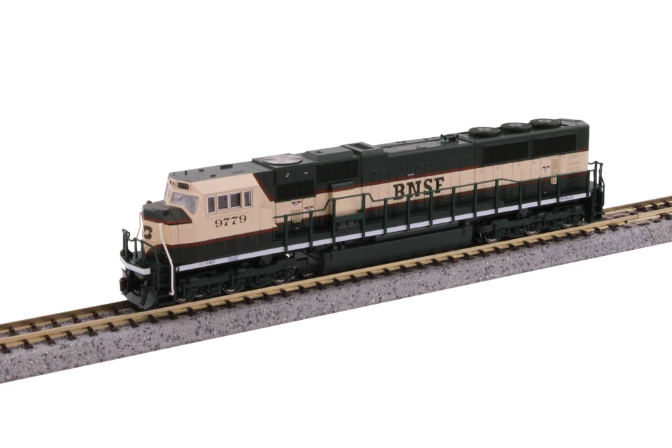 Kato N 176-6312-DCC BNSF Burlington Santa Fe EMD SD70MAC Diesel Locomotive - Image 1 of 1