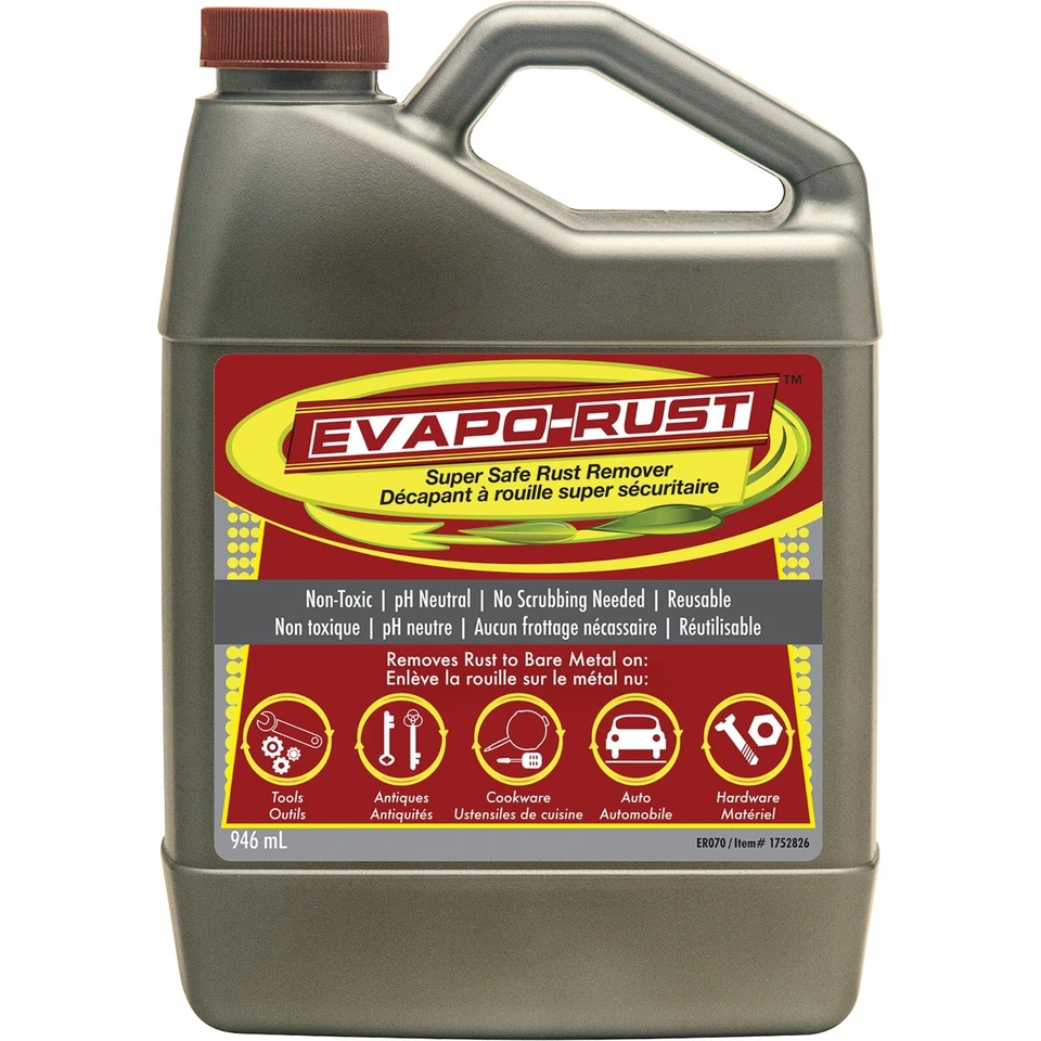 CRC Evapo-Rust® Super Safe Heavy-Duty Rust Remover De-Ruster 946ml Jug - Image 1 of 1
