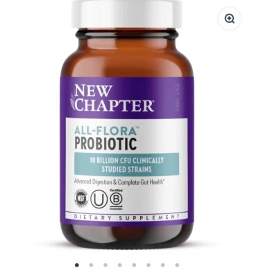 Probiótico Toda Flora - 60 Ct (Suministro para 2 Meses) para Digestión Avanzada y Completo... Foto 1 de 2