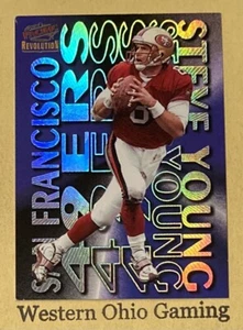 1998 Pacific Revolution Steve Young #30 Showstoppers - Picture 1 of 2