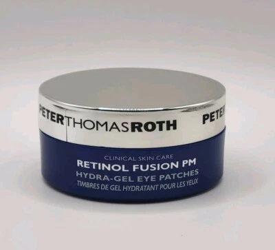 Peter Thomas Roth Retinol Fusion PM HYDRA GEL PARCHES PARA OJOS 30 pares (60 parches) NUEVO Foto 1 de 4