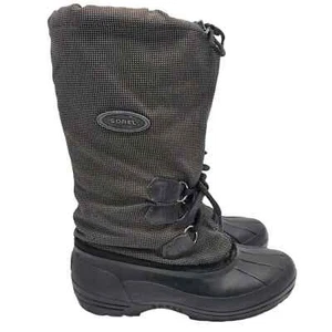 Sorel Kaufman Canadá Gorra de Nieve Sub-Zero Goma Pato Botas Altas Para Mujer Talla 8 - Imagen 1 de 12