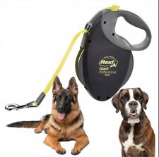 Flexi Giant Retractable Dog Tape Lead Professional L - 10m/50kg, M - 8m/25kg Max