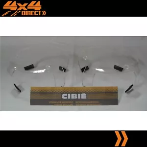 CIBIE SUPER OSCAR CLEAR DRIVING SPOT LIGHT COVERS - Bild 1 von 2