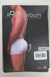 Rounderbum Mens Gluteal Shaper Trunk Underwear size Small Colour Black - Picture 1 of 5