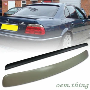 1995 Fit FOR BMW E38 7 Series Rear Roof Spoiler + Trunk Spoiler Wing Unpainted - Picture 1 of 1
