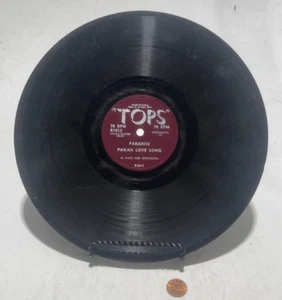 TOPS 4 HITS AL SACK AND ORCHESTRA PARADISE AND MORE 78 RPM RECORD - Picture 1 of 4