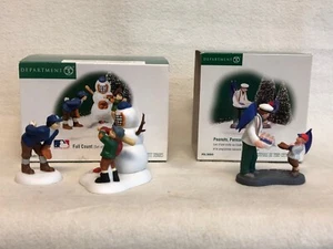 NEU! 2 Box Set Dept 56 CIC FULL COUNT 58977 PEANUTS WIMPEL & PROGRAMME 58989 - Bild 1 von 10