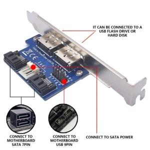 Comprehensive SATAs to Power Over ESATA Connectors for Improved Drive - Bild 1 von 8