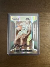 2008 Donruss Sports Legends Mirror GREEN Signatures Cliff Hagan Auto HOF SSP /5