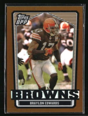 Braylon Edwards 2007 Topps DPP #84 Baseball Card /250 - Image 1 of 2