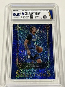 🚨 COLE ANTHONY 2021 Select Rookie Selections Blue Shimmer SP! HGA 9.5 True Gem - Picture 1 of 2