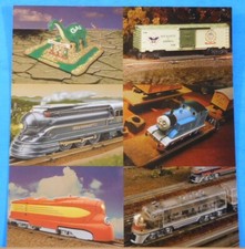 DuoCards Lionel Trains Collector Cards UNCUT SHEET of 6 Cards 1999
