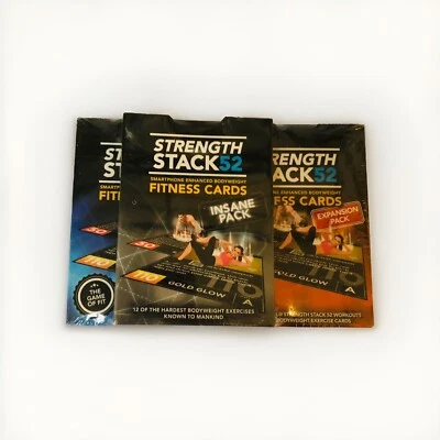 Figurinhas e cartas colecionáveis fitness Strength Stack - Imagem 1 de 3