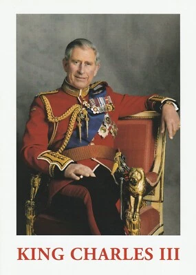 ORIGINAL POSTKARTE ***ORIGINAL POSTCARD***KÖNIG CHARLES III.-WINDSOR-WALES-ADEL-LONDON-ROYAL