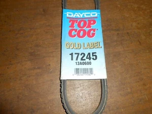 NOS DAYCO Top Cog Gold Label Accessory Belt .53 x 24.77" 17245 - Picture 1 of 1