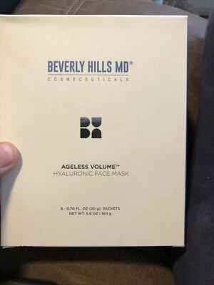 Mascarilla facial hialurónica Beverly Hills MD volumen eterno paquetes de 8,7 fl oz Foto 1 de 3