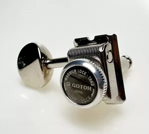 Gotoh Left Handed SD91-05MN-MGT-6R Locking Tuners 6 In Line - Nickel - Picture 1 of 6