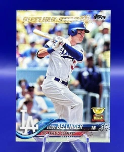 2018 Topps CODY BELLINGER Rookie Gold Cup #42 LA Dodgers/Chicago Cubs - Bild 1 von 2