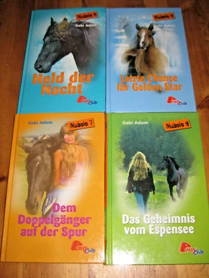 DIABOLO 4 Bücher Band 5 6 7 9 Pony Club gebunden - Bild 1 von 4