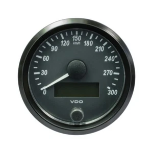 VDO SingleViu Geschwindigkeitsmesser 300 KM/H Schwarz 80 mm-3 1/8' A2C3832950001 - Bild 1 von 1