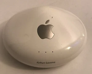 Apple AirPort Extreme Base 54 Mbps 10/100 Wireless G Router (A1034) Untested - Picture 1 of 4