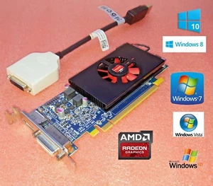1GB DELL Inspiron 660s 620s 580s 560s SFF Low Profile Half Height Video Card - Picture 1 of 1