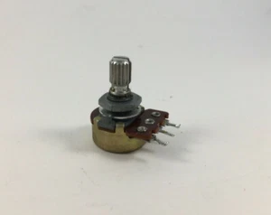 Tascam Portastudio and others Alps10K log volume control 6mm spilned shaft s350 - Picture 1 of 3