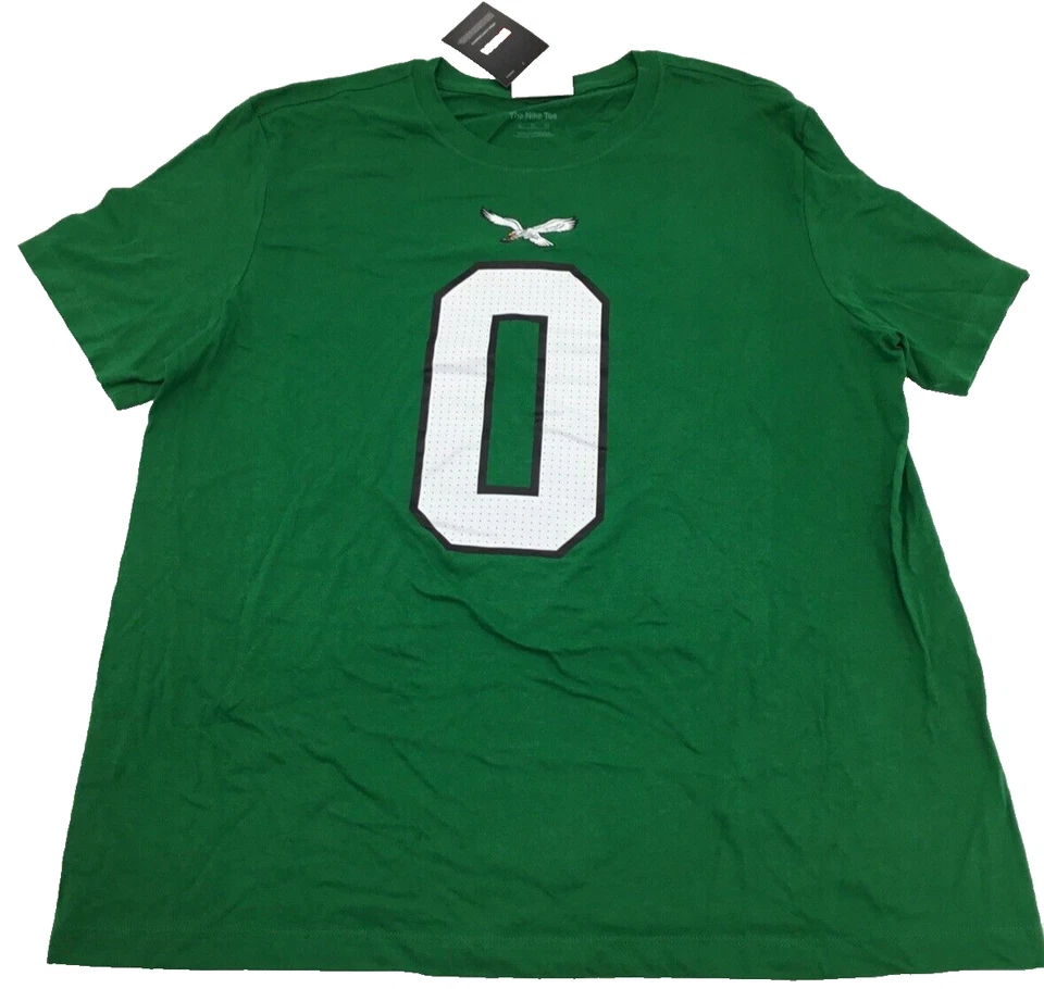 Nike Men's Philadelphia Eagles #0 D'Andre Swift Jersey Green M