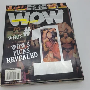 wow wrestling magazin lot 6. 1999 und 2000 LESEN - Bild 1 von 24