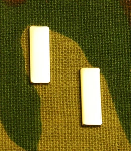 US NAVY USN LIEUTENANT JUNIOR GRADE RANK; COLLAR SIZE PAIR - Picture 1 of 1