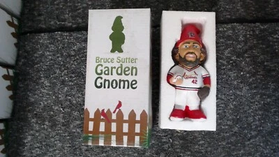 Bruce Sutter Garden Gnome St. Louis Cardinals Baseball Pitcher SGA with Box MLB - Image 1 of 3