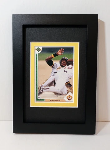 Barry Bonds Pittsburgh Pirates Display Custom Framed MLB Baseball Card Plaque Cover