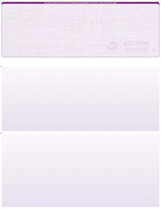 50 Blanko Karo Einsteckpapier - Karo oben - Leinen - lila - Bild 1 von 1