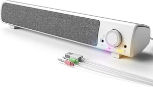 Lautsprecher Soundbar PC Computer Monitor Boxen Box 3,5mm AUX USB B471 - Bild 1 von 6