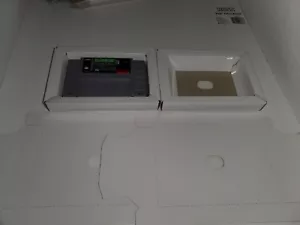 2 NEUE Ersatz Karton Tray Einsatz für Super Nintendo SNES (Versand flach) - Bild 1 von 5