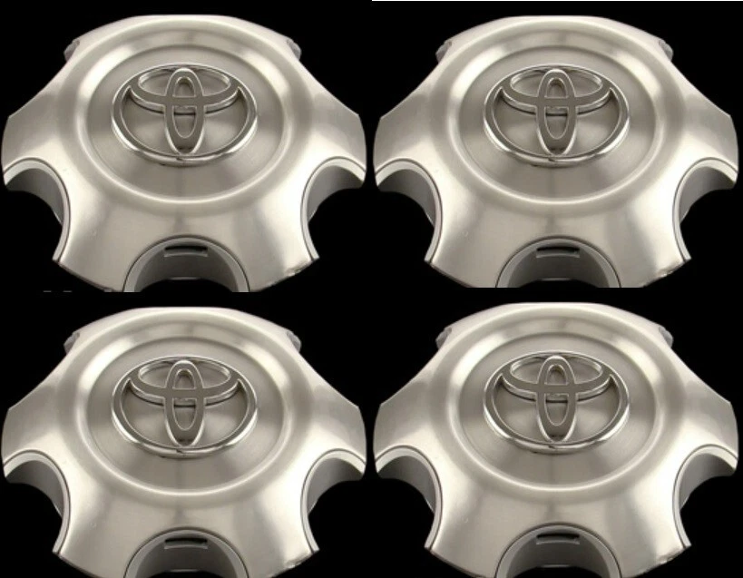 2003-2009 Toyota 4Runner 69430 17x7.5 6 Spoke Aluminum Wheel Center Caps SET - Image 1 of 2