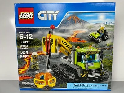 LEGO City Volcano Crawler 60122 - 324 pcs 3 Minifigures Volcano Explorers ATV  - Image 1 of 4