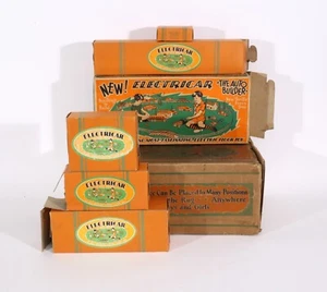 Kingston Kokomo Stamped Metal Toy Electricar no.720 w/ Box & Track 1920s-30s - Picture 1 of 20