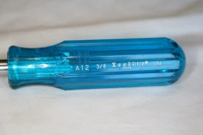 Xcelite A12 Long Nutdriver 3/8" Hollow Shaft Vintage USA Made A-12 NOS Ship Free - Image 1 of 3