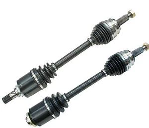 Pair: 2 New DTA CV Axles Front Left & Right With Warranty Fit Dodge Jeep FWD - Bild 1 von 4