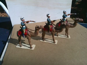 Alymer AB-13, British Camel Corps 1884 Sudan lot of 3, 54mm lead - Picture 1 of 3